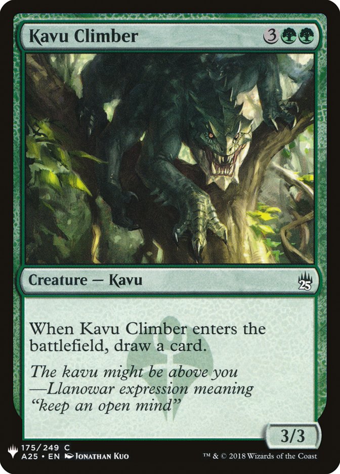 Kavu Climber [Mystery Booster] - Destination Retro
