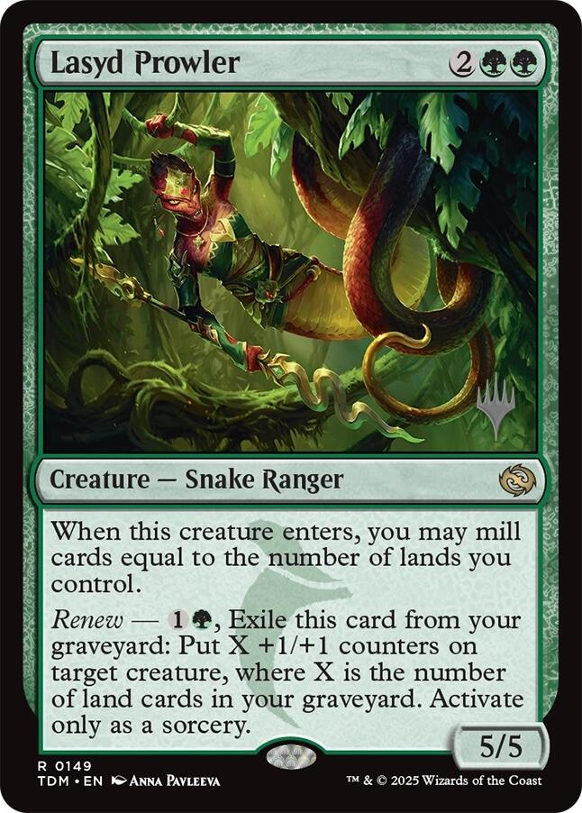 Lasyd Prowler (Promo Pack) [Tarkir: Dragonstorm Promos] - Destination Retro