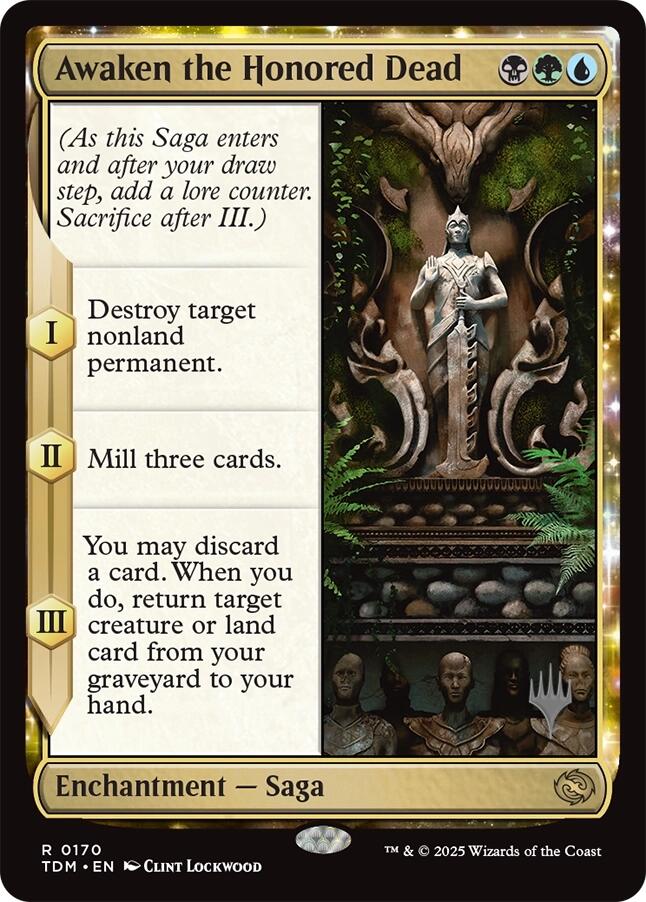 Awaken the Honored Dead (Promo Pack) [Tarkir: Dragonstorm Promos] - Destination Retro