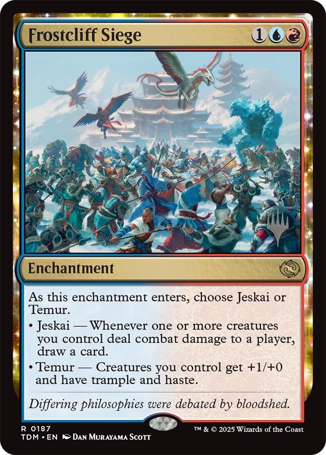 Frostcliff Siege (Promo Pack) [Tarkir: Dragonstorm Promos] - Destination Retro