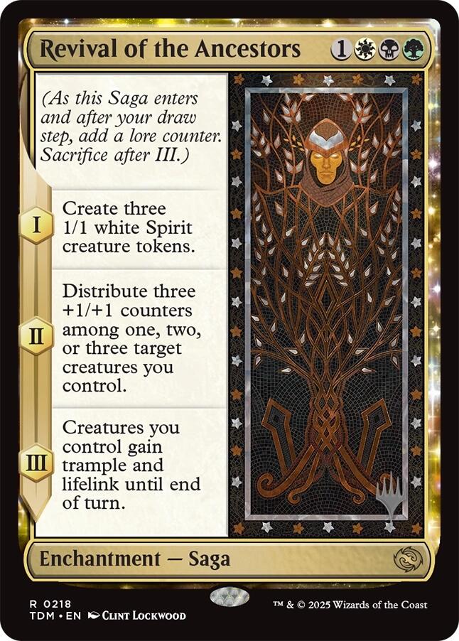 Revival of the Ancestors (Promo Pack) [Tarkir: Dragonstorm Promos] - Destination Retro