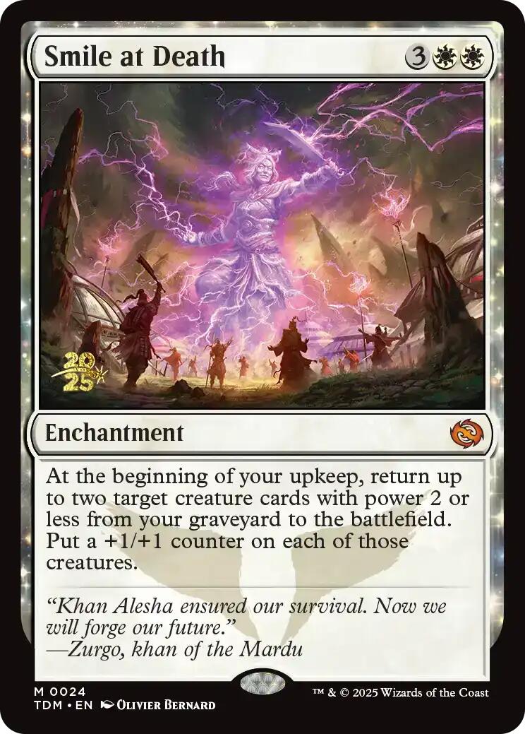 Smile at Death [Tarkir: Dragonstorm Prerelease Cards] - Destination Retro