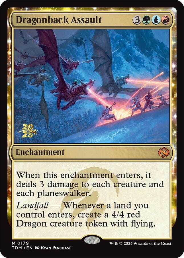 Dragonback Assault [Tarkir: Dragonstorm Prerelease Cards] - Destination Retro