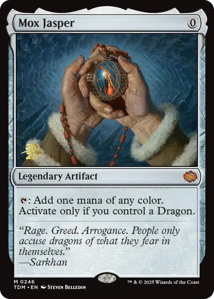 Mox Jasper [Tarkir: Dragonstorm Prerelease Promos] - Destination Retro