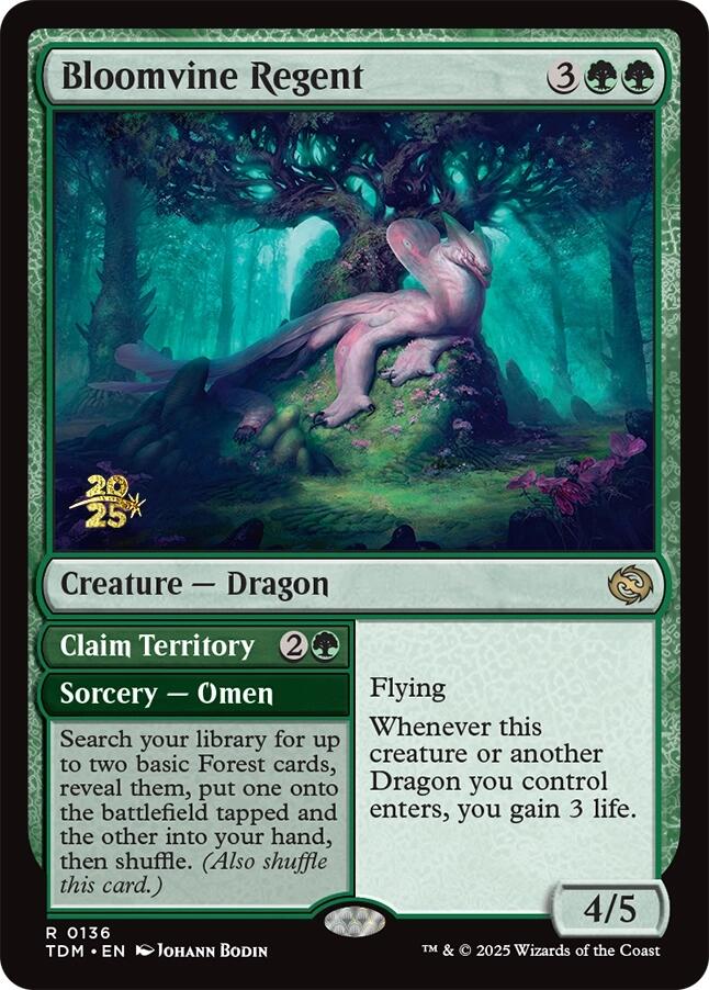 Bloomvine Regent [Tarkir: Dragonstorm Prerelease Cards] - Destination Retro
