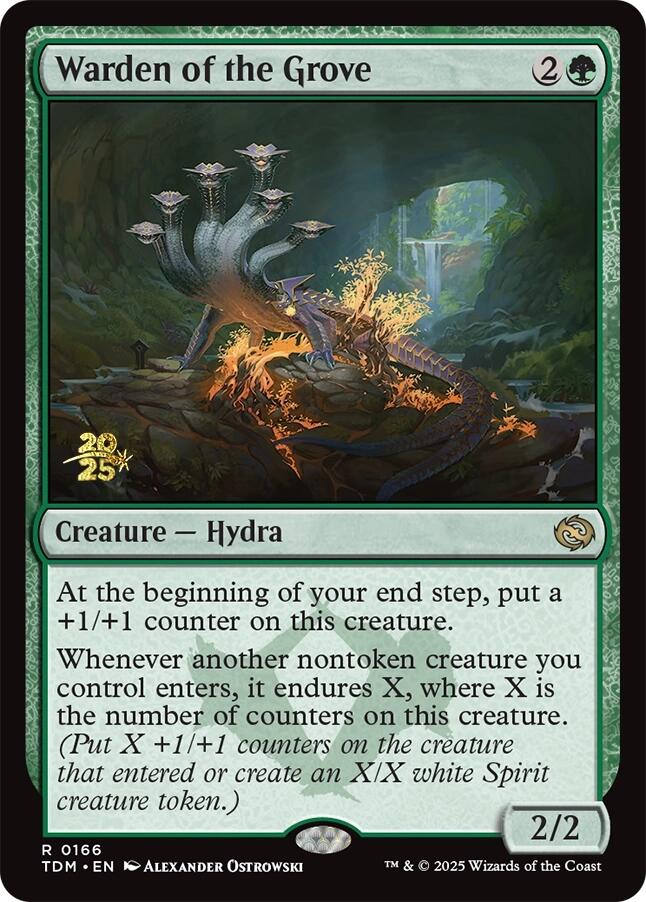Warden of the Grove [Tarkir: Dragonstorm Prerelease Promos] - Destination Retro