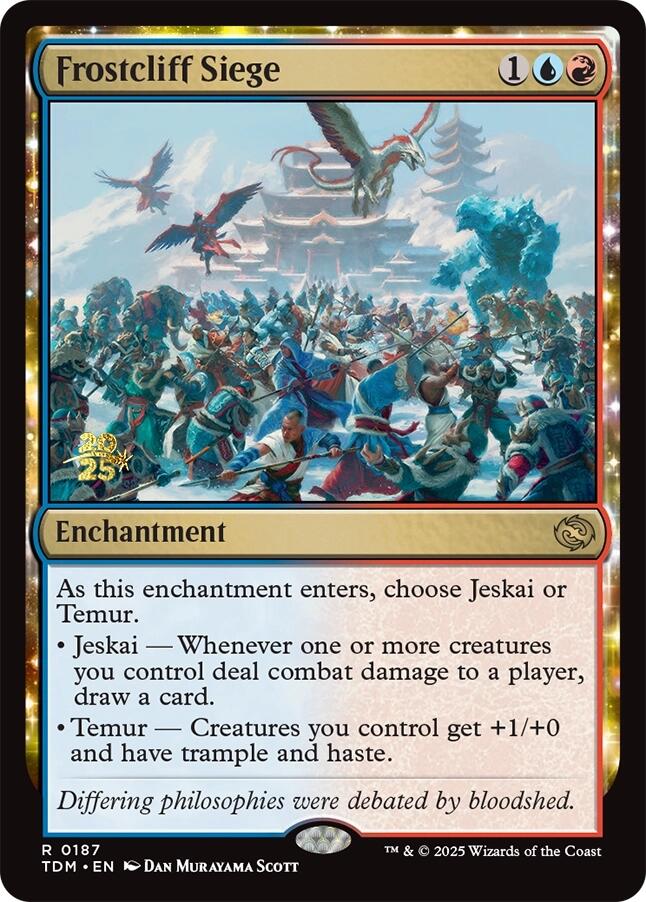 Frostcliff Siege [Tarkir: Dragonstorm Prerelease Promos] - Destination Retro