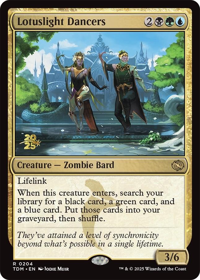 Lotuslight Dancers [Tarkir: Dragonstorm Prerelease Promos] - Destination Retro