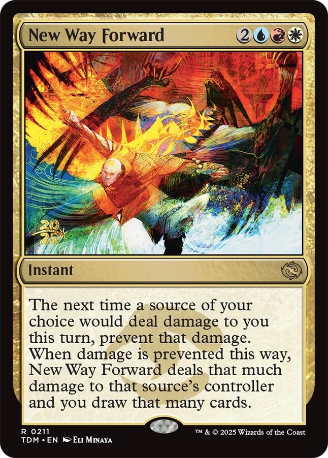 New Way Forward [Tarkir: Dragonstorm Prerelease Cards] - Destination Retro
