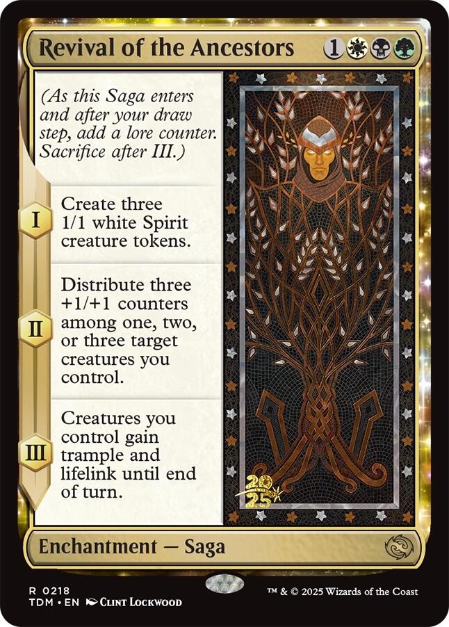 Revival of the Ancestors [Tarkir: Dragonstorm Prerelease Promos] - Destination Retro