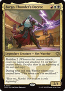 Zurgo, Thunder's Decree [Tarkir: Dragonstorm Prerelease Promos] - Destination Retro