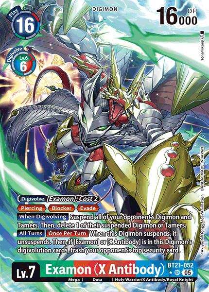 Examon [BT21-052] (X Antibody) (Alternate Art) [World Convergence] - Destination Retro