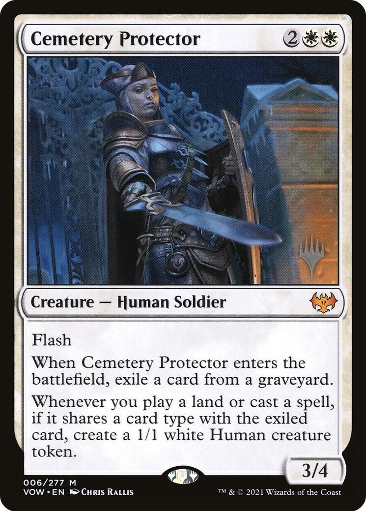 Cemetery Protector [Aetherdrift Promos] - Destination Retro