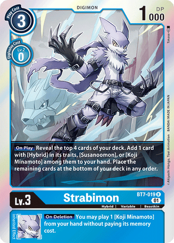 Strabimon [BT7-019] [Next Adventure] - Destination Retro