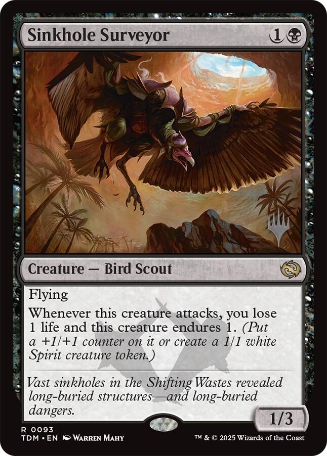 Sinkhole Surveyor (Promo Pack) [Tarkir: Dragonstorm Promos] - Destination Retro