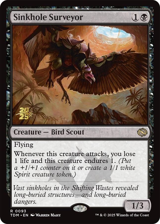 Sinkhole Surveyor [Tarkir: Dragonstorm Prerelease Promos] - Destination Retro