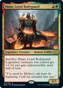 Hajar, Loyal Bodyguard (Promo Pack) [The Brothers' War Promos] - Destination Retro