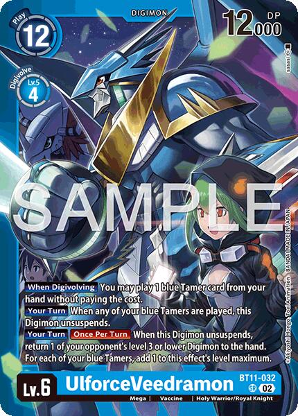 UlforceVeedramon [BT11-032] (Limited Card Pack -Billion Bullet-) [Limited Card Pack -Billion Bullet-] - Destination Retro