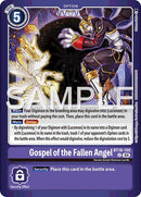 Gospel of the Fallen Angel [BT18-100] (Limited Card Pack -Billion Bullet-) [Limited Card Pack -Billion Bullet-] - Destination Retro