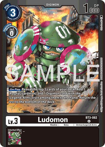 Ludomon [BT3-062] (Limited Card Pack -Billion Bullet-) [Limited Card Pack -Billion Bullet-] - Destination Retro