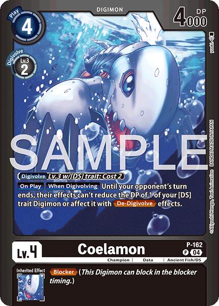Coelamon [P-162] (Limited Card Pack -Billion Bullet-) [Limited Card Pack -Billion Bullet-] - Destination Retro