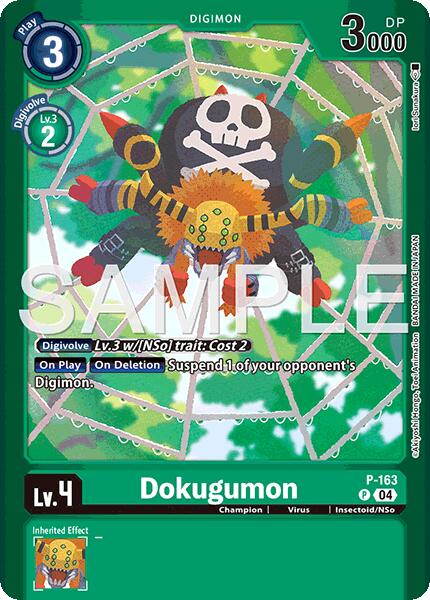 Dokugumon [P-163] (Limited Card Pack -Billion Bullet-) [Limited Card Pack -Billion Bullet-] - Destination Retro
