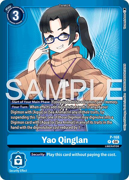 Yao Qinglan [P-168] (Limited Card Pack -Billion Bullet-) [Limited Card Pack -Billion Bullet-] - Destination Retro