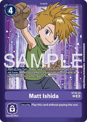 Matt Ishida [ST16-14] (Limited Card Pack -Billion Bullet-) [Limited Card Pack -Billion Bullet-] - Destination Retro