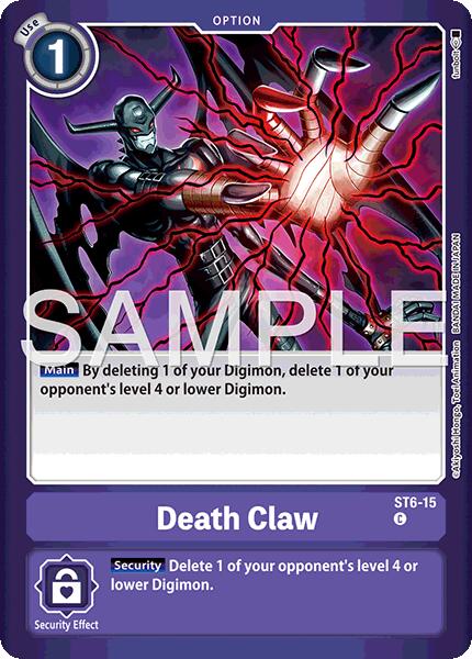 Death Claw [ST6-15] (Limited Card Pack -Billion Bullet-) [Limited Card Pack -Billion Bullet-] - Destination Retro
