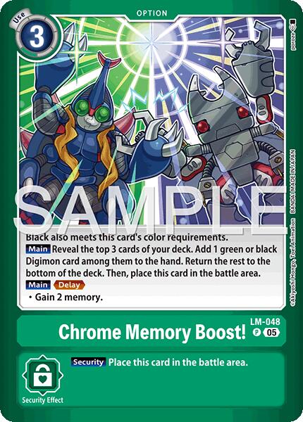 Chrome Memory Boost! [LM-048] (Limited Card Pack -Billion Bullet-) [Limited Card Pack -Billion Bullet-] - Destination Retro