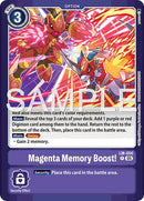 Magenta Memory Boost! [LM-050] (Limited Card Pack -Billion Bullet-) [Limited Card Pack -Billion Bullet-] - Destination Retro