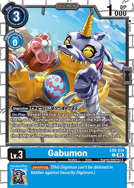 Gabumon [EX9-014] [Versus Monsters] - Destination Retro