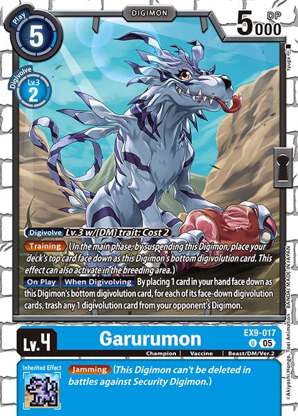 Garurumon [EX9-017] [Versus Monsters] - Destination Retro