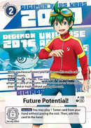 Future Potential! [P-156] (Digimon Animation Series 25th Anniversary Set) [Promotional Cards] - Destination Retro
