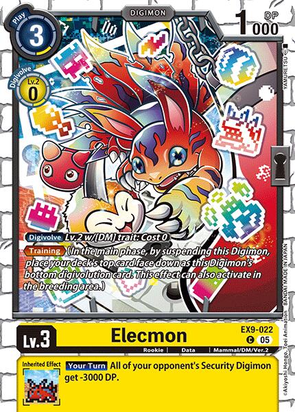 Elecmon [EX9-022] [Versus Monsters] - Destination Retro