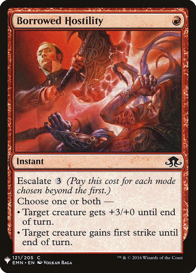 Borrowed Hostility [Mystery Booster] - Destination Retro