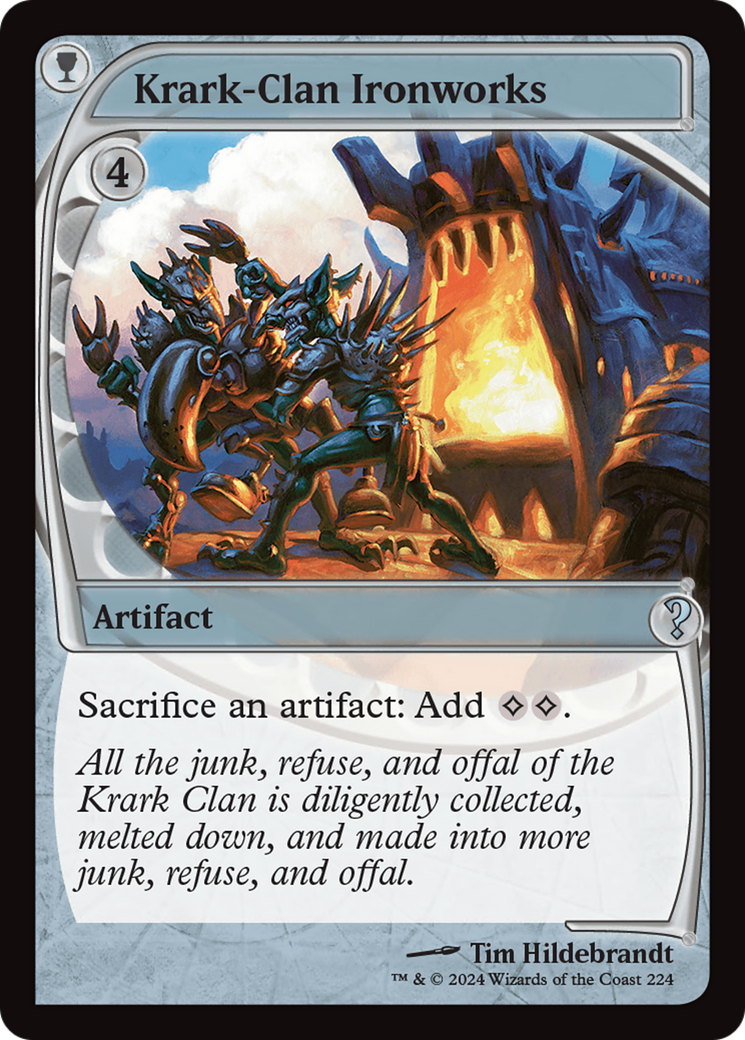 Krark-Clan Ironworks (Future Sight) [Mystery Booster 2] - Destination Retro
