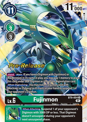 Fujinmon [BT9-054] [X Record Pre-Release Promos] - Destination Retro