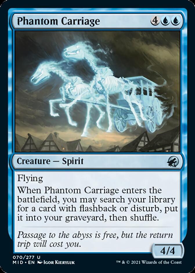 Phantom Carriage [Innistrad: Midnight Hunt] - Destination Retro