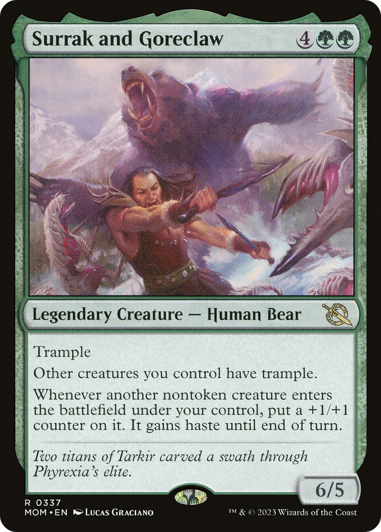 Surrak and Goreclaw [March of the Machine] - Destination Retro