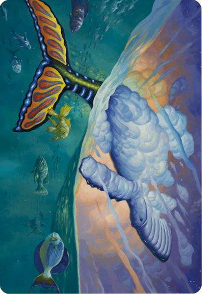 Dreamtide Whale Art Card [Modern Horizons 3 Art Series] - Destination Retro