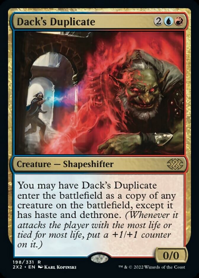 Dack's Duplicate [Double Masters 2022] - Destination Retro