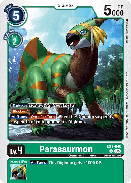 Parasaurmon [EX9-040] [Versus Monsters] - Destination Retro