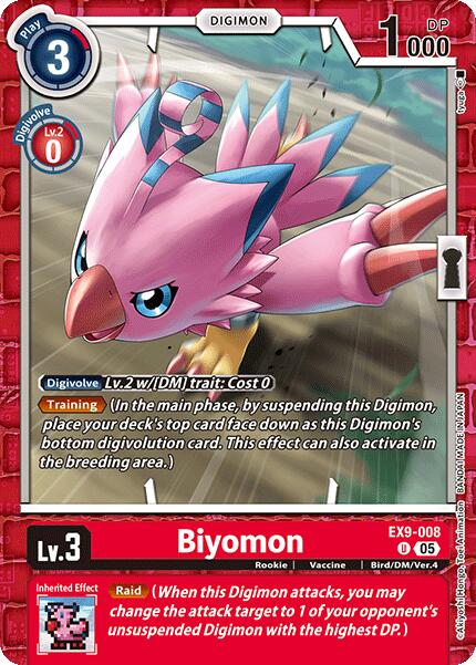 Biyomon [EX9-008] [Versus Monsters] - Destination Retro