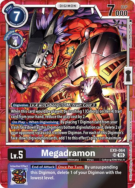 Megadramon [EX9-064] [Versus Monsters] - Destination Retro