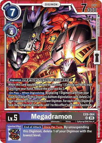 Megadramon [EX9-064] [Versus Monsters] - Destination Retro