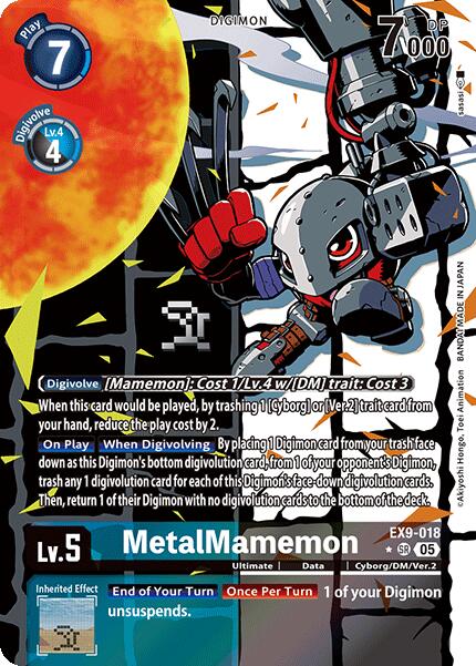 MetalMamemon [EX9-018] (Alternate Art) [Versus Monsters] - Destination Retro