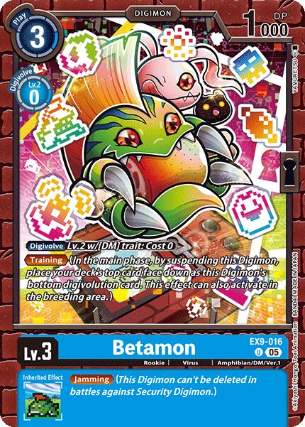 Betamon [EX9-016] [Versus Monsters] - Destination Retro