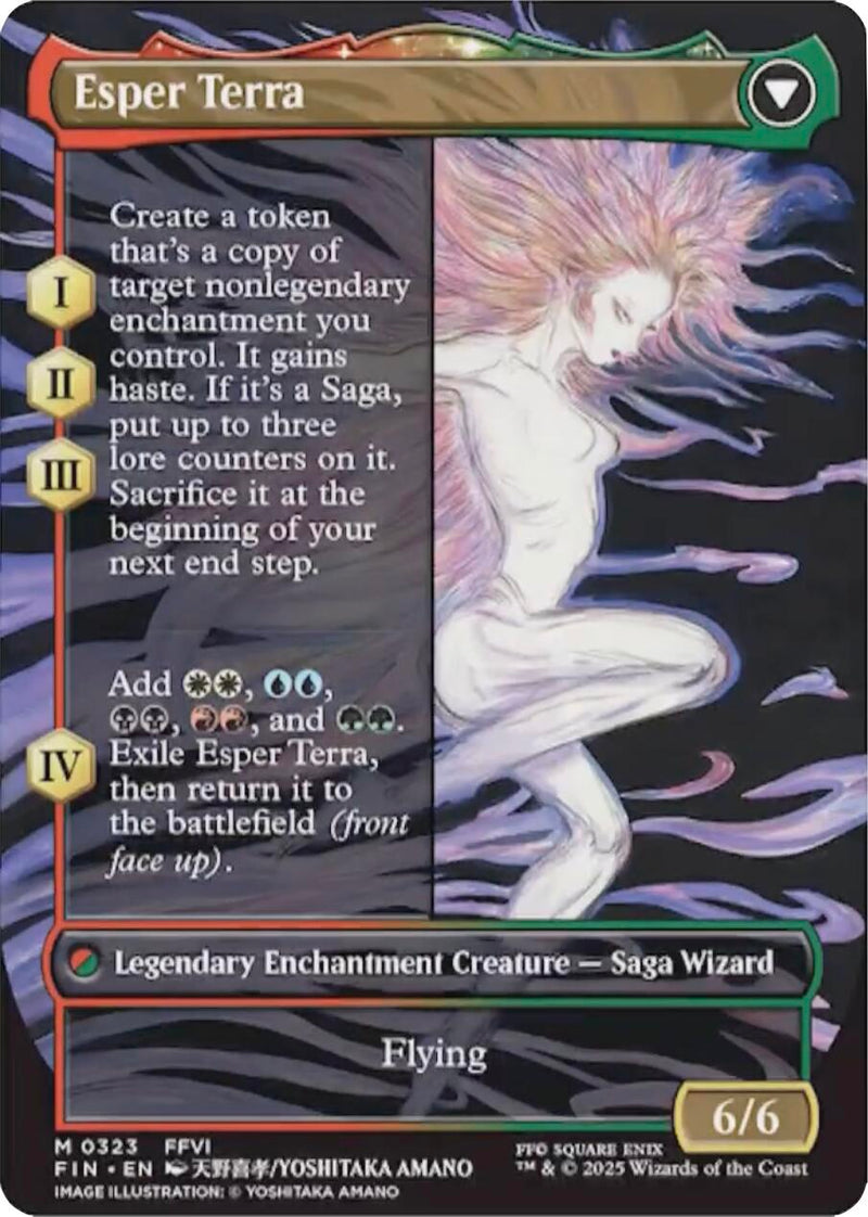 Terra, Magical Adept // Esper Terra (Borderless) [FINAL FANTASY] - Destination Retro