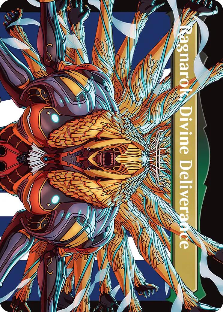 Vanille, Cheerful l'Cie // Ragnarok, Divine Deliverance (Borderless) (Surge Foil) [FINAL FANTASY] - Destination Retro